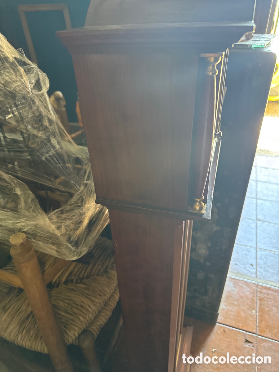 Relojes de pie: Bonito reloj de pie caja de madera - Foto 4