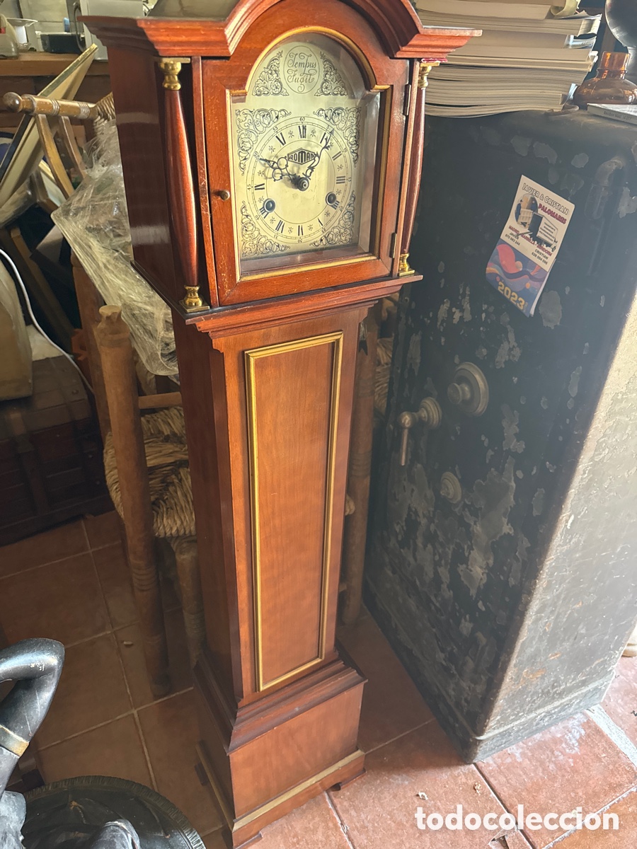 Relojes de pie: Bonito reloj de pie caja de madera - Foto 1