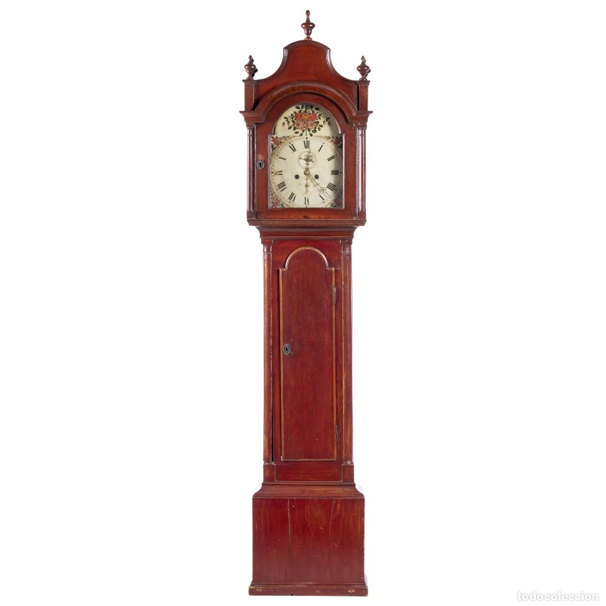 Relojes de pie: RELOJ DE PIE - SIGLO XIX - Foto 1