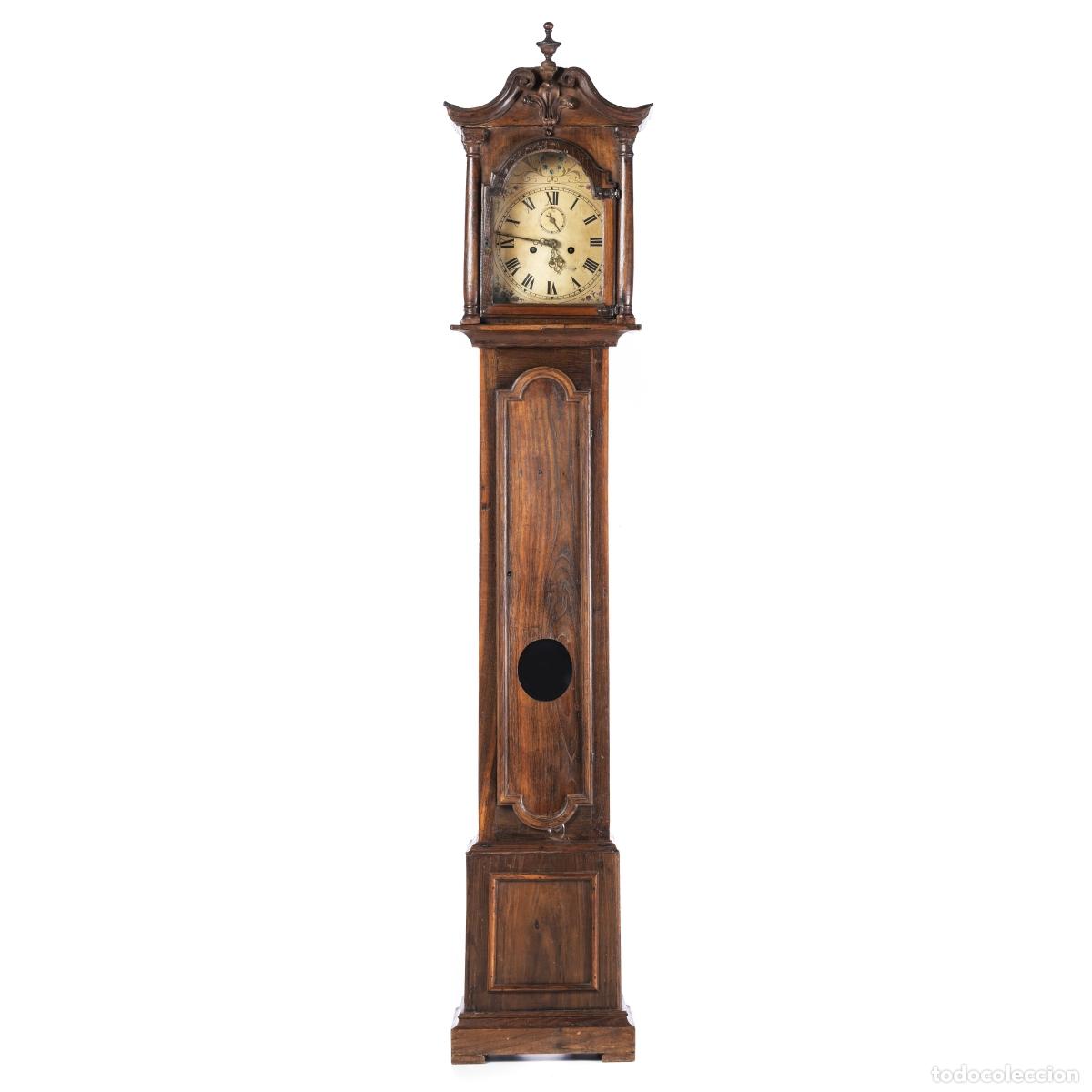 Relojes de pie: RELOJ INGL&Eacute;S DE DE PI&Eacute; - SIGLO XIX - Foto 1