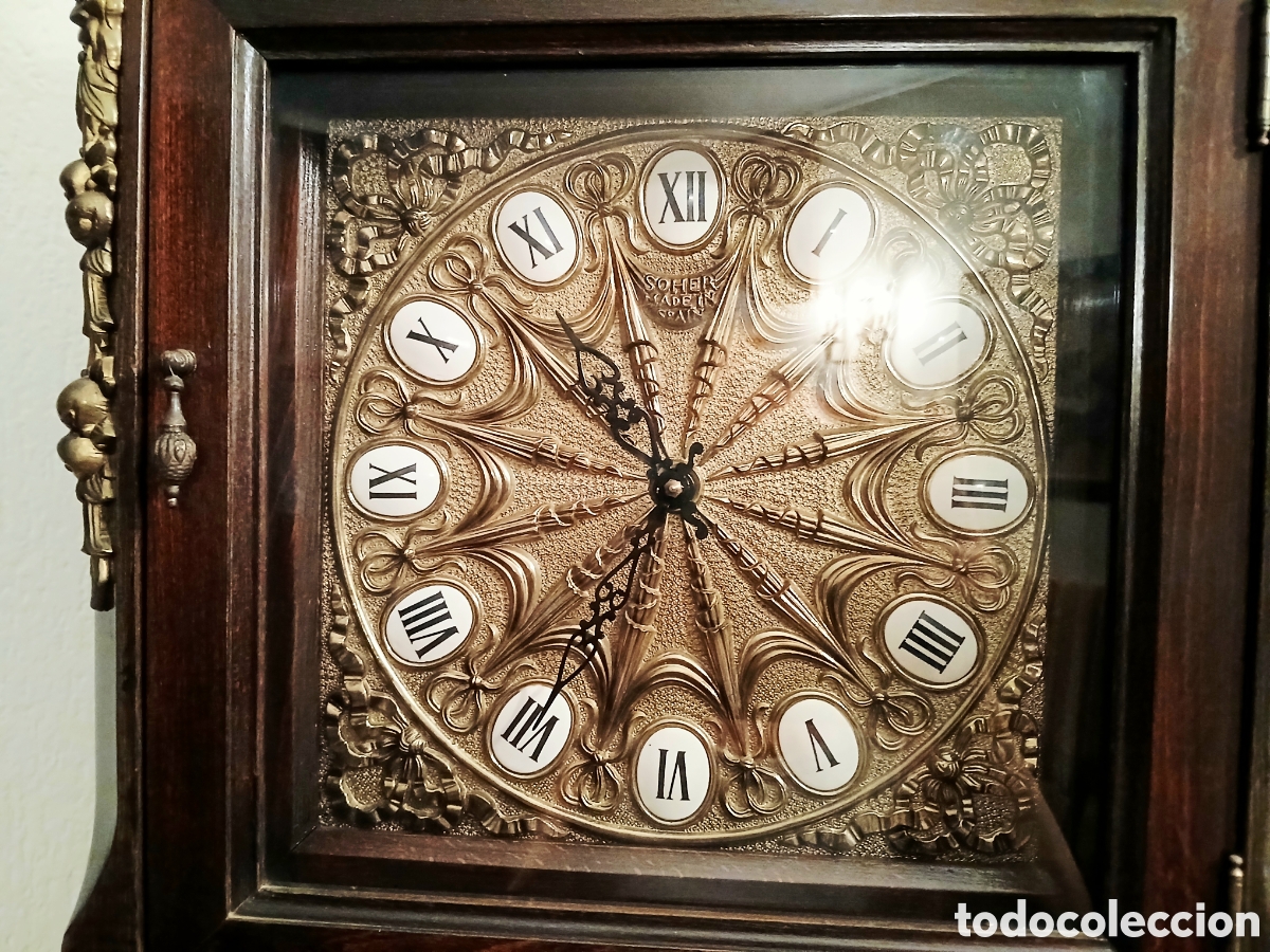 Relojes de pie: Reloj de pie caoba Soher - Foto 7