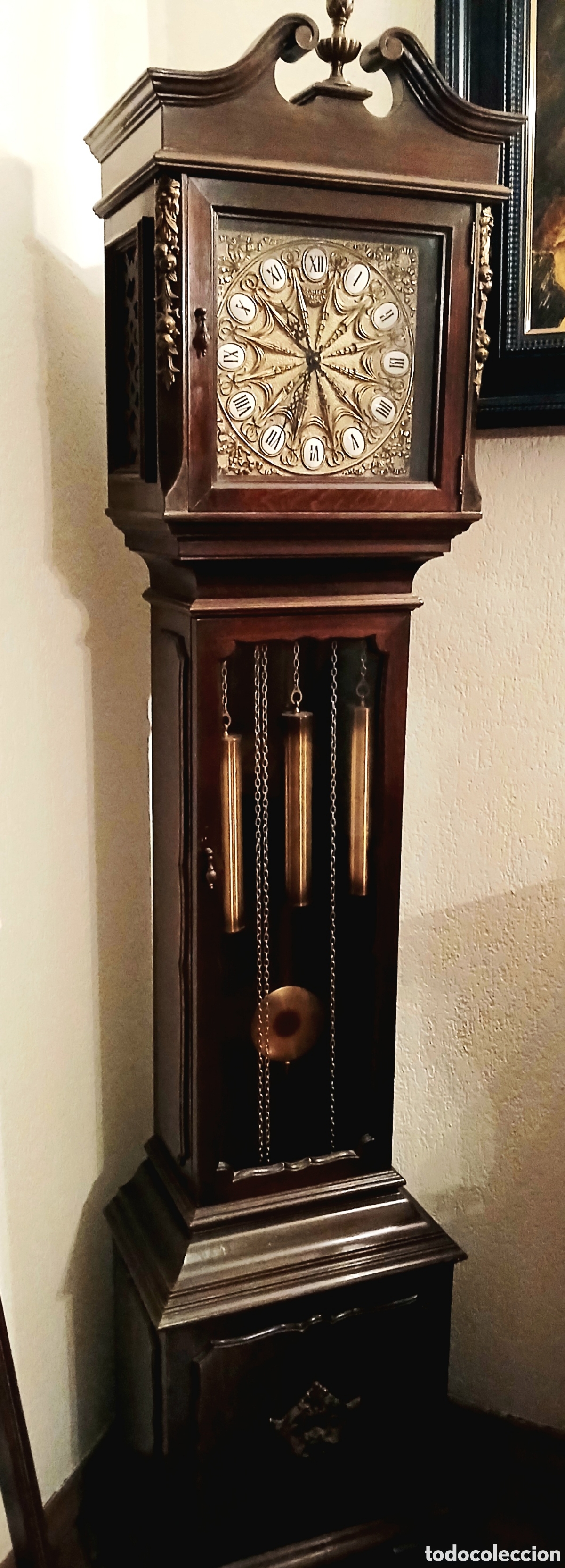 Relojes de pie: Reloj de pie caoba Soher - Foto 1