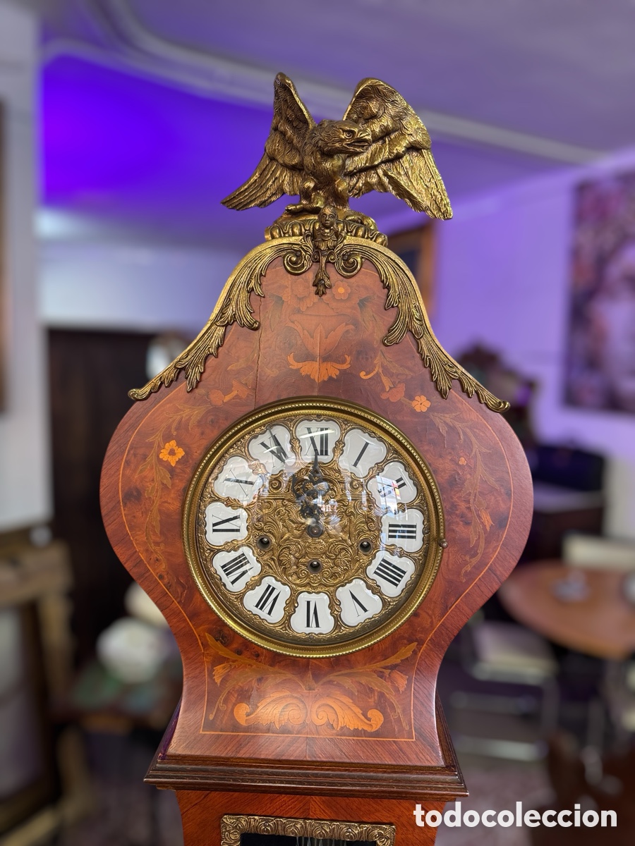 Relojes de pie: Reloj de pie franc&eacute;s MORBIER - Foto 3