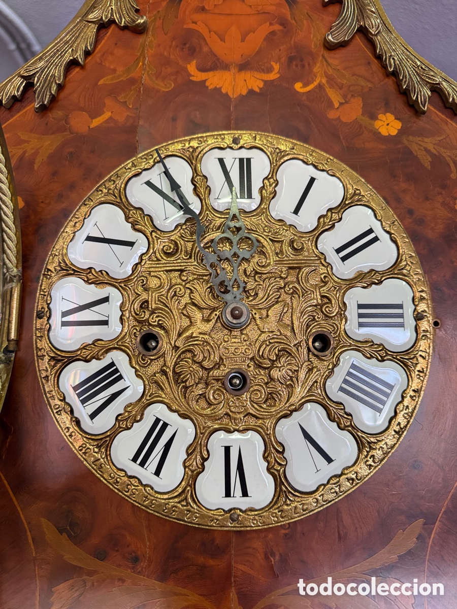 Relojes de pie: Reloj de pie franc&eacute;s MORBIER - Foto 4