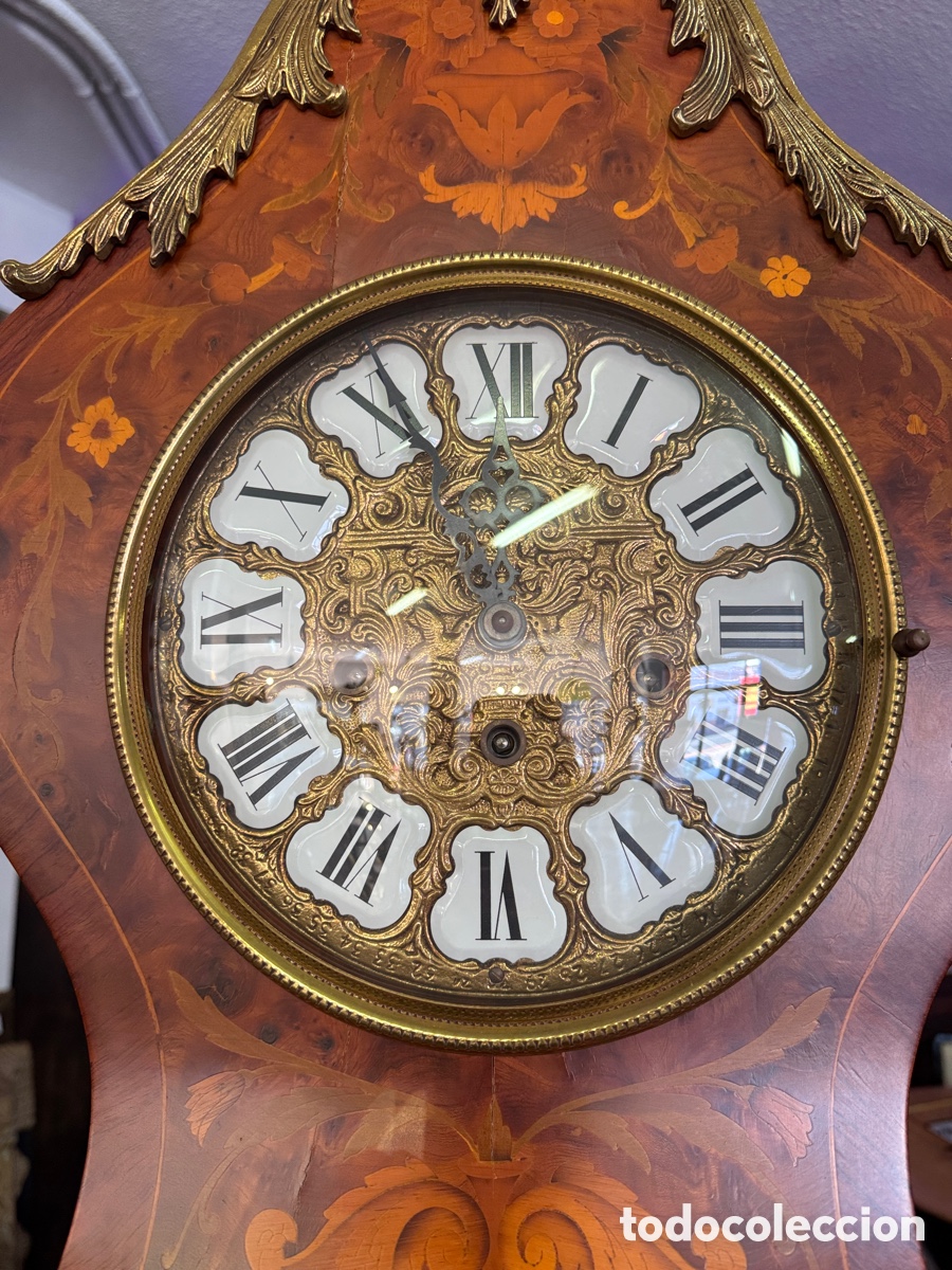 Relojes de pie: Reloj de pie franc&eacute;s MORBIER - Foto 6