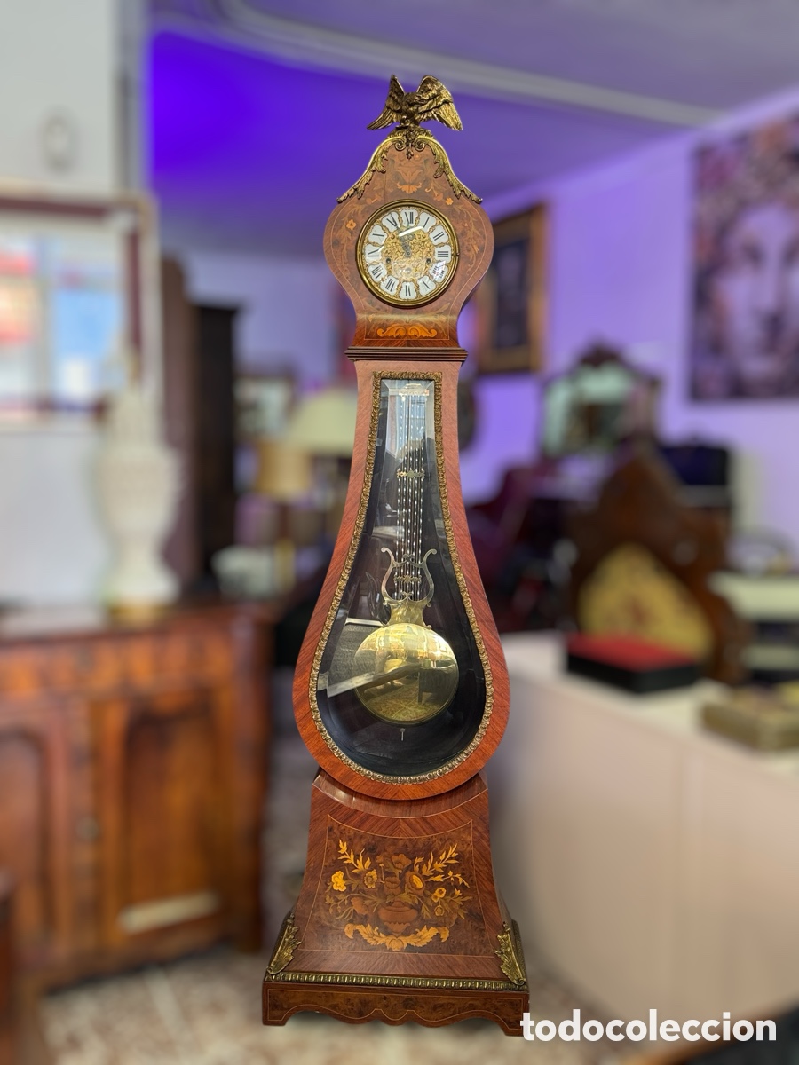 Relojes de pie: Reloj de pie franc&eacute;s MORBIER - Foto 1