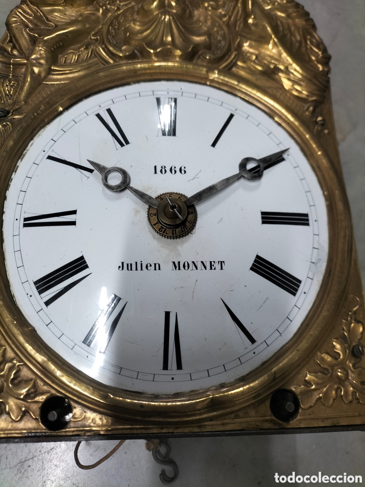 Relojes de pie: Muy curioso morez peque&ntilde;o