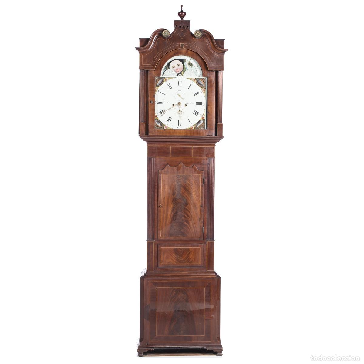 Grandfather clocks: Relojes - Reloj de pie - Dennet St. Helens - Siglo XIX