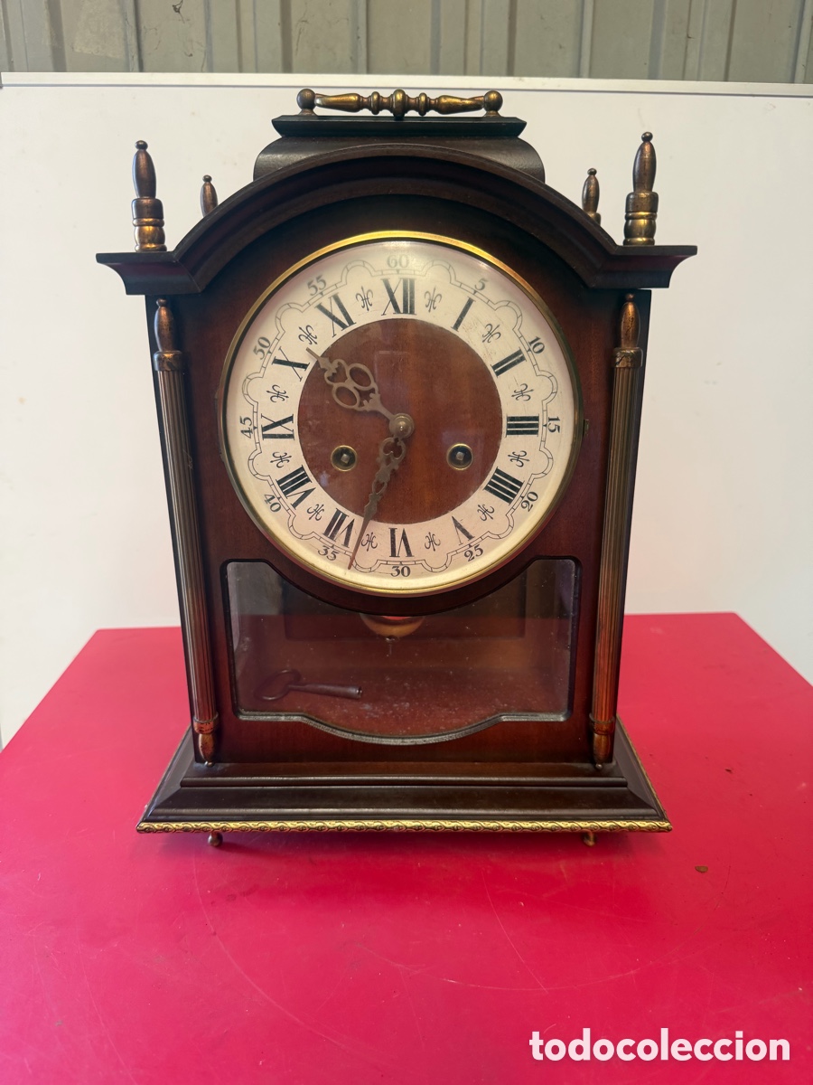Relojes de pie: Reloj Sobremesa Hermle Alem&aacute;n P&eacute;ndulo Soner&iacute;a