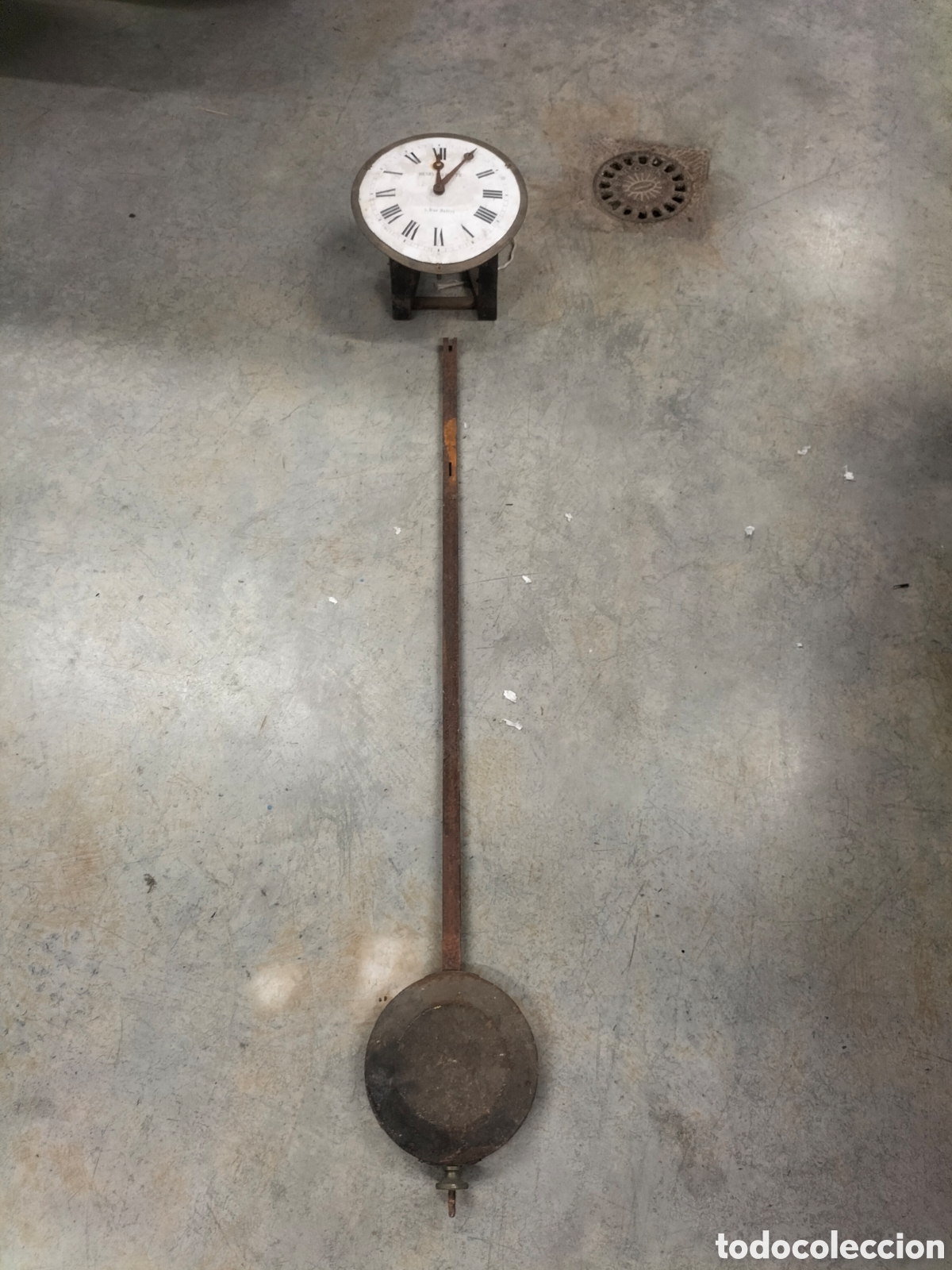 Relojes de pie: Reloj regulador de estacion