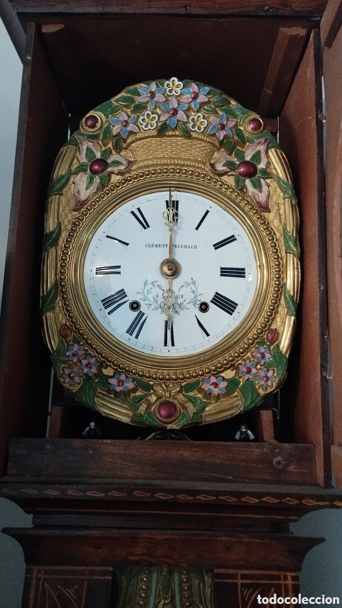 Relojes de pie: Morez con su caja original - Foto 2