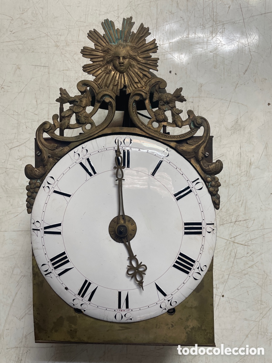 Relojes de pie: Reloj morez Luis XV 30 dias cuerda