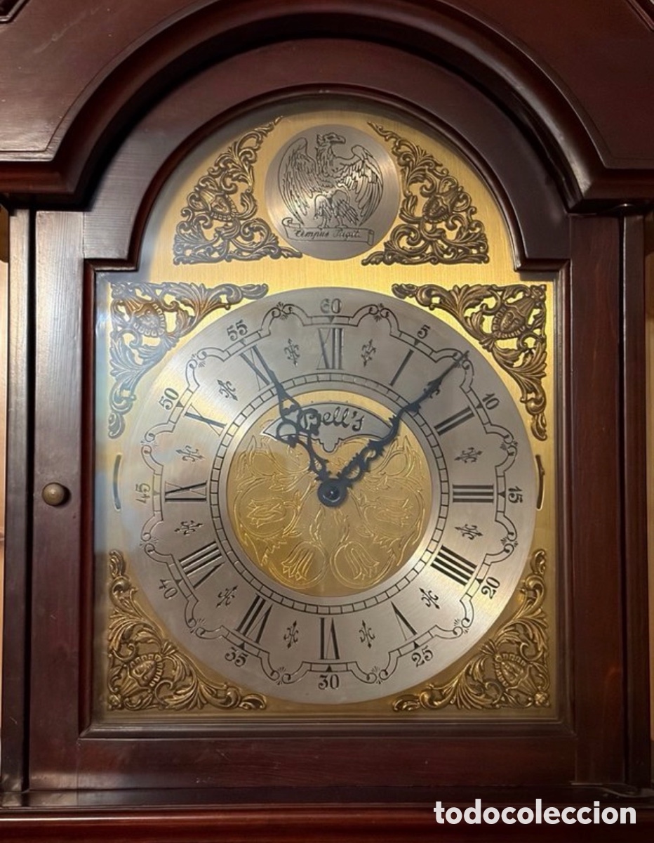 Relojes de pie: Reloj de pie Bell&rsquo;s. Maquinaria alemana Kieninger