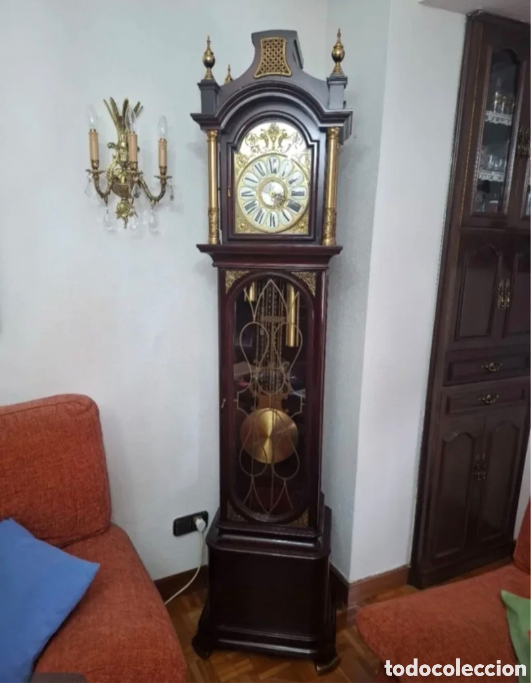Relojes de pie: Reloj de antesala o carill&oacute;n Tempus Fugit