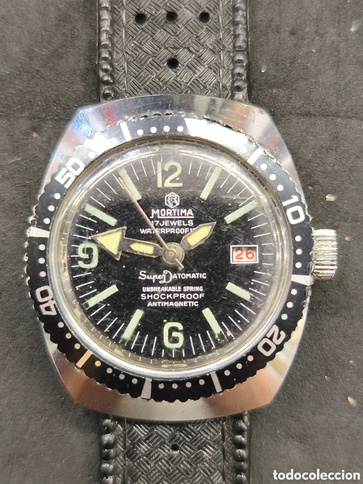 Standuhren: Reloj Mortima super Datomatic, funciona 32mm