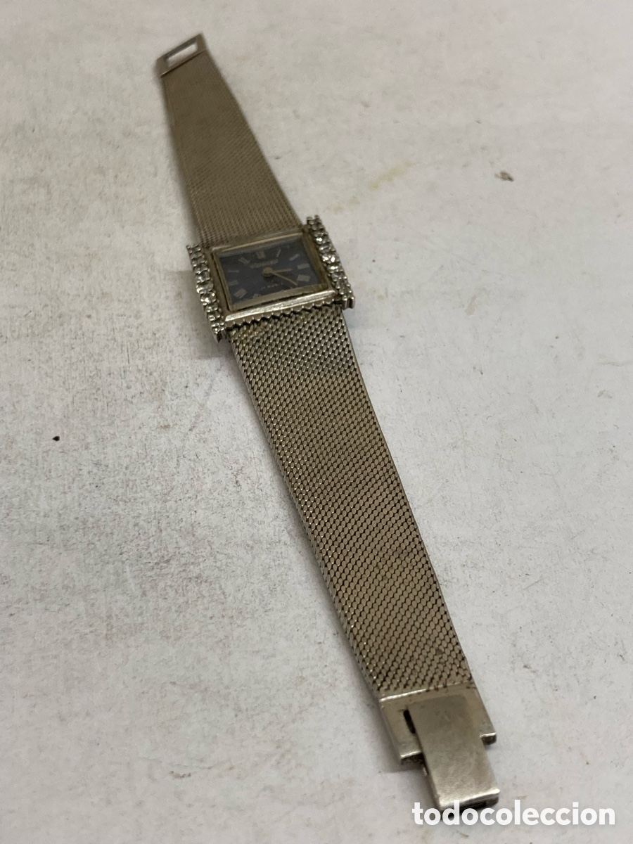 Relojes de pie: Reloj de plata Thermidor carga manual