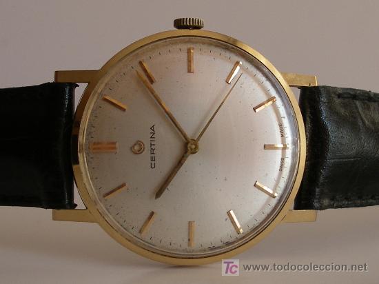 certina oro años 60