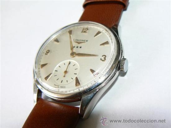 Longines 3 estrellas caja de acero . - Vendido en Venta Directa - 10451709