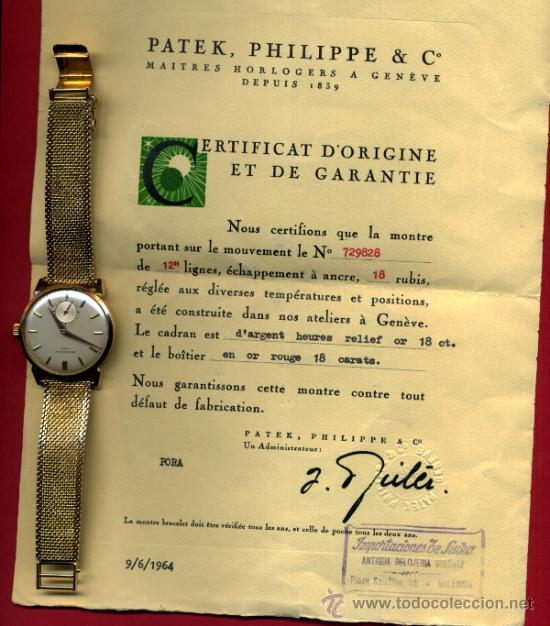 Reloj marca patek philippe geneve, oro y pulser - Sold at Auction - 32069274