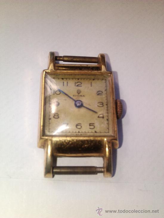 Relojes de pulsera: Antiguo reloj de señora SIGMA - Foto 1 - 33069362