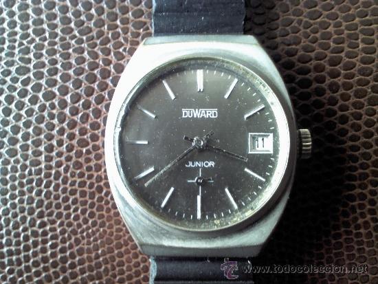 Relojes de pulsera: RELOJ DE CUERDA MARCA DUWARD MODELO JUNIOR - Foto 1