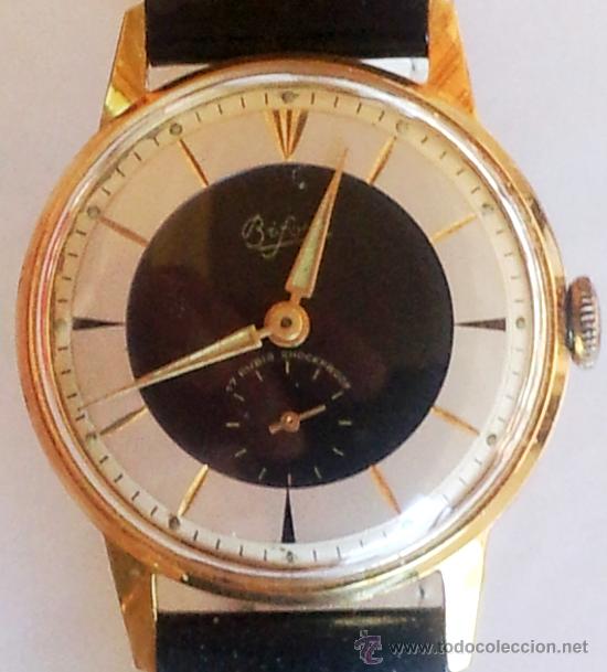 precioso reloj de pulsera a cuerda bifora - Compra venta en todocoleccion