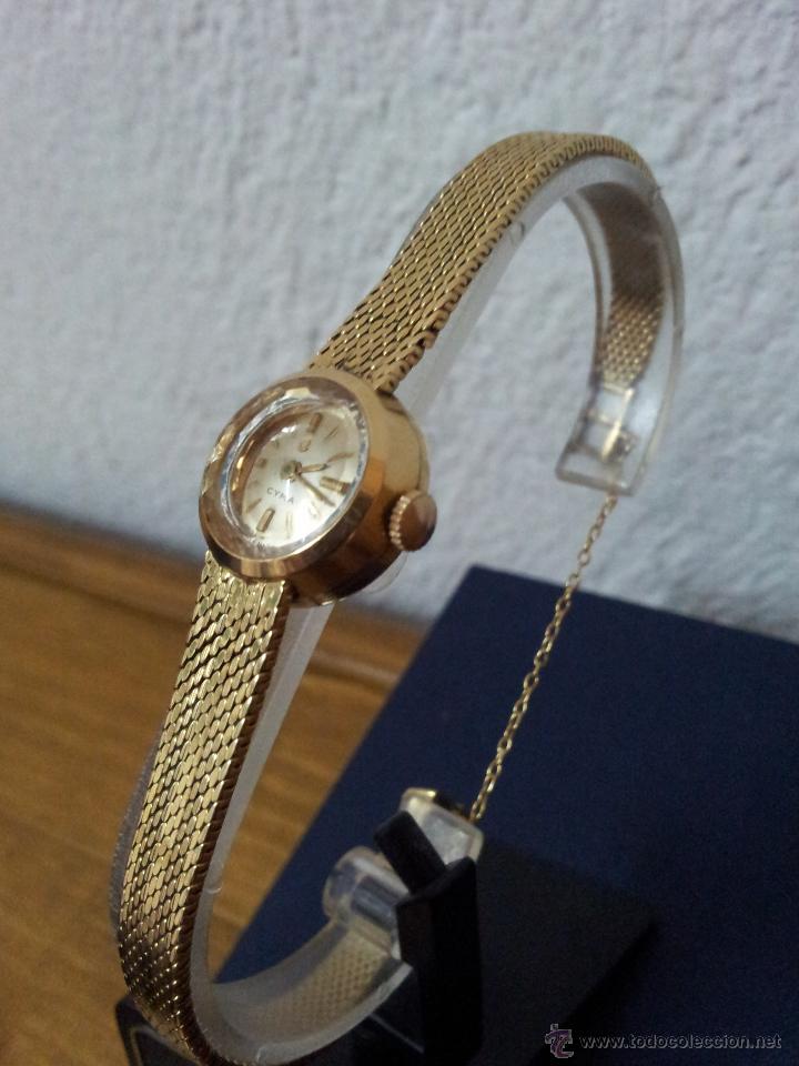 Excepcional vintage: reloj de oro 18 k. marca c - Vendido ...