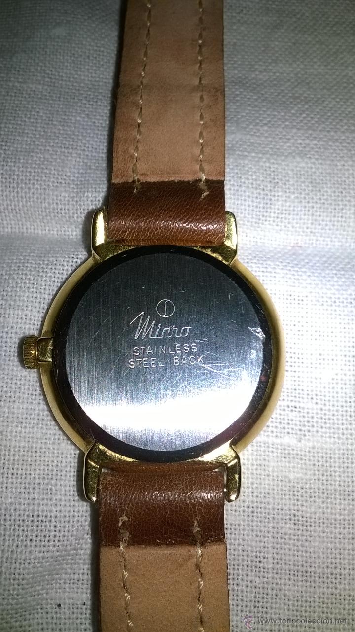 Relojes de pulsera: RELOJ MICRO SE&Ntilde;ORA FUNCIONANDO - Foto 2