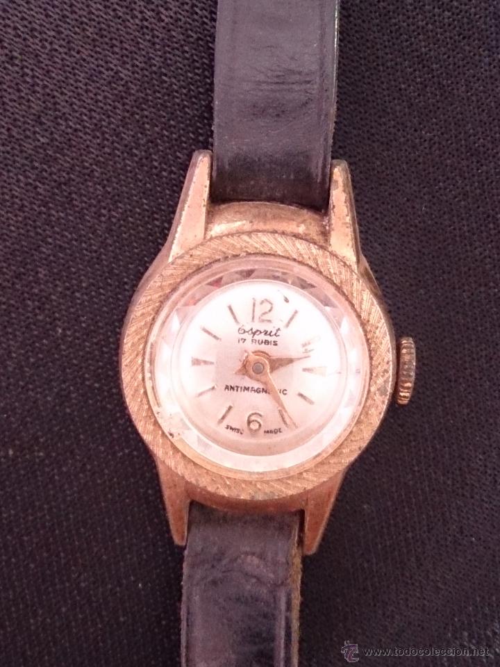 Relojes de pulsera: Reloj de pulsera de carga manual Esprit. - Foto 3