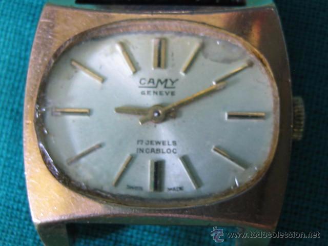 Relojes de pulsera: Reloj de carga manual Camy. No funciona - Foto 1