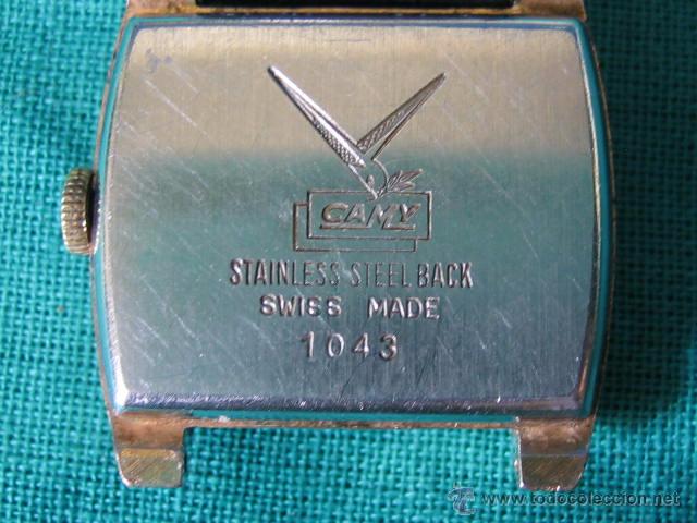 Relojes de pulsera: Reloj de carga manual Camy. No funciona - Foto 5