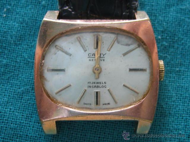 Relojes de pulsera: Reloj de carga manual Camy. No funciona - Foto 6