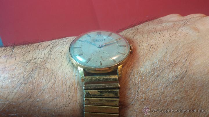 Relojes de pulsera: Reloj Hergal, pieza posiblemente ya única, espécimen de una marca extinta - Foto 55 - 52023215