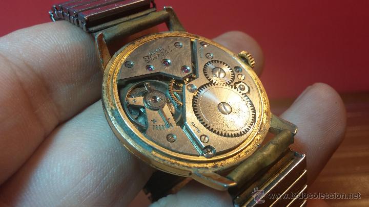 Relojes de pulsera: Reloj Hergal, pieza posiblemente ya única, espécimen de una marca extinta - Foto 82 - 52023215