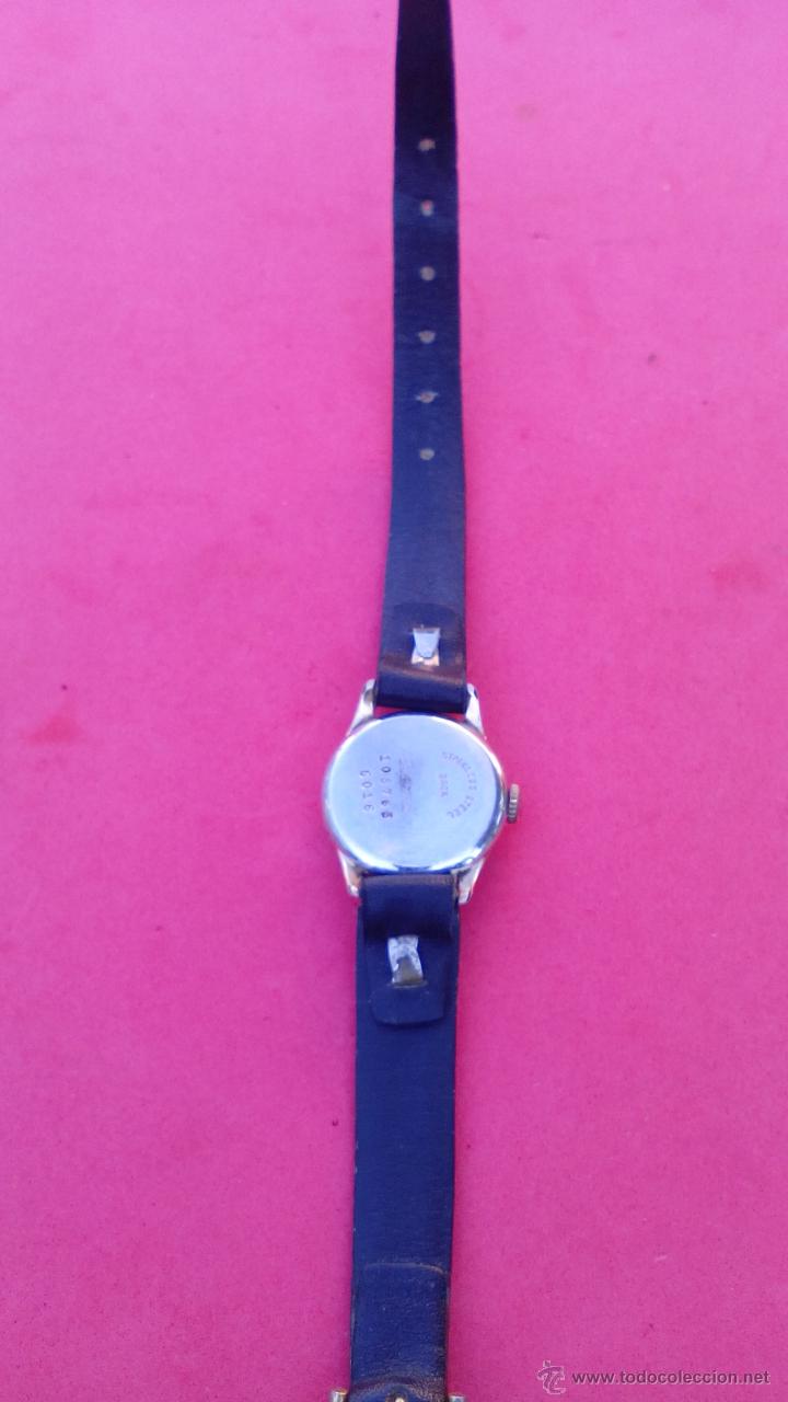 Relojes de pulsera: RELOJ EXACTUS CHAPADO EN ORO - Foto 4