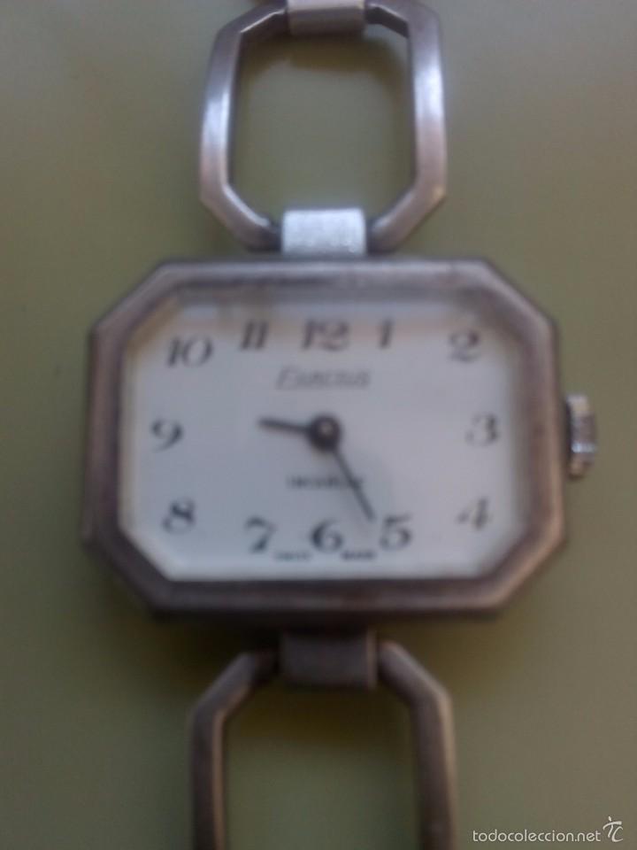 Relojes de pulsera: Reloj de mujer Exactus de plata - Foto 1