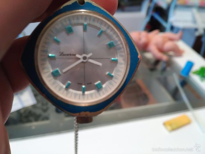 Relojes de pulsera: RELOJ BOLSILLO LUCERNE CON CADENA - Foto 3