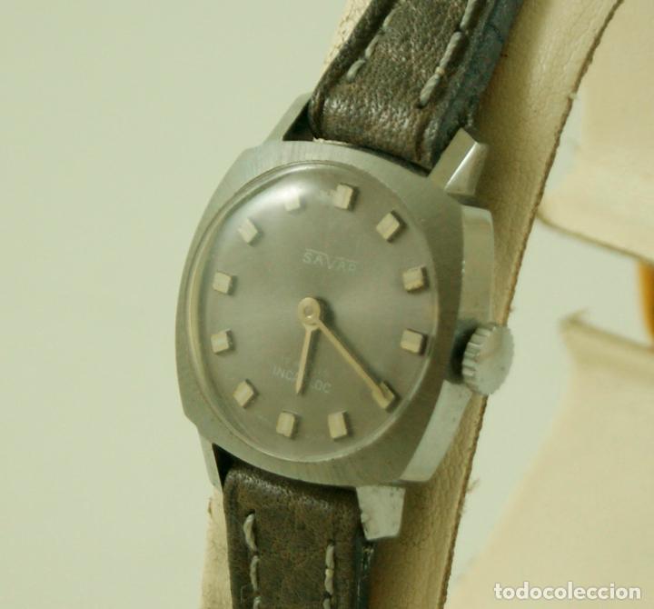 Relojes de pulsera: SAVAR MINI NUEVO MECANICO - Foto 5