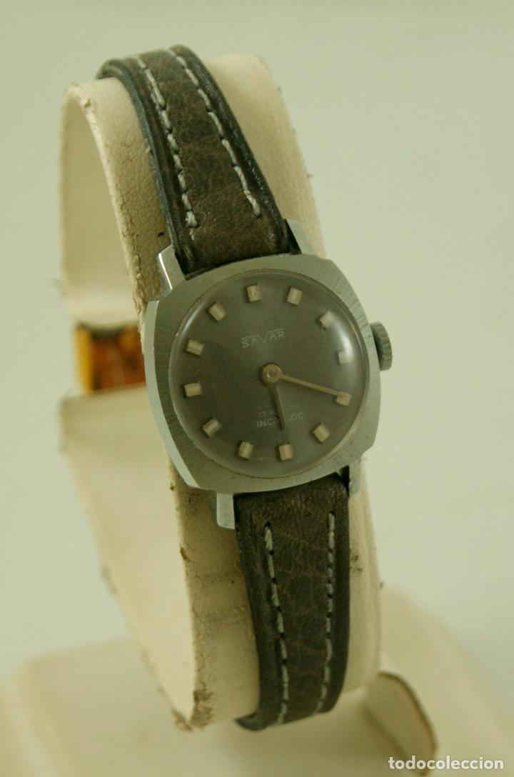 Relojes de pulsera: SAVAR MINI NUEVO MECANICO - Foto 6