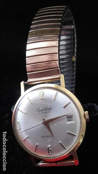 Relojes de pulsera: Reloj oro Cristal Wacth - Foto 4