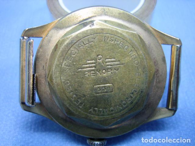 Relojes de pulsera: Antiguo Reloj Rexory 651. No funciona - Foto 5