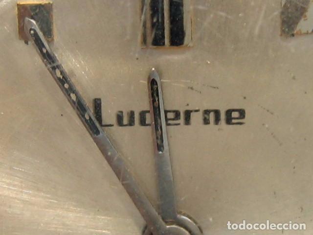 Relojes de pulsera: Reloj carga manual Lucerne. No funciona - Foto 5