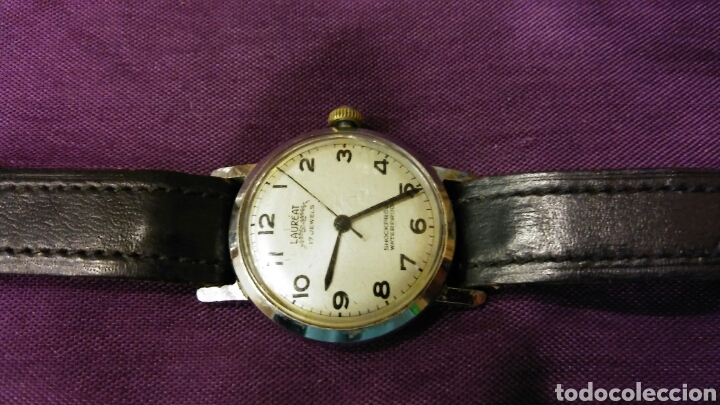 Relojes de pulsera: Reloj Laureat 1970 - Funciona ! - Foto 1