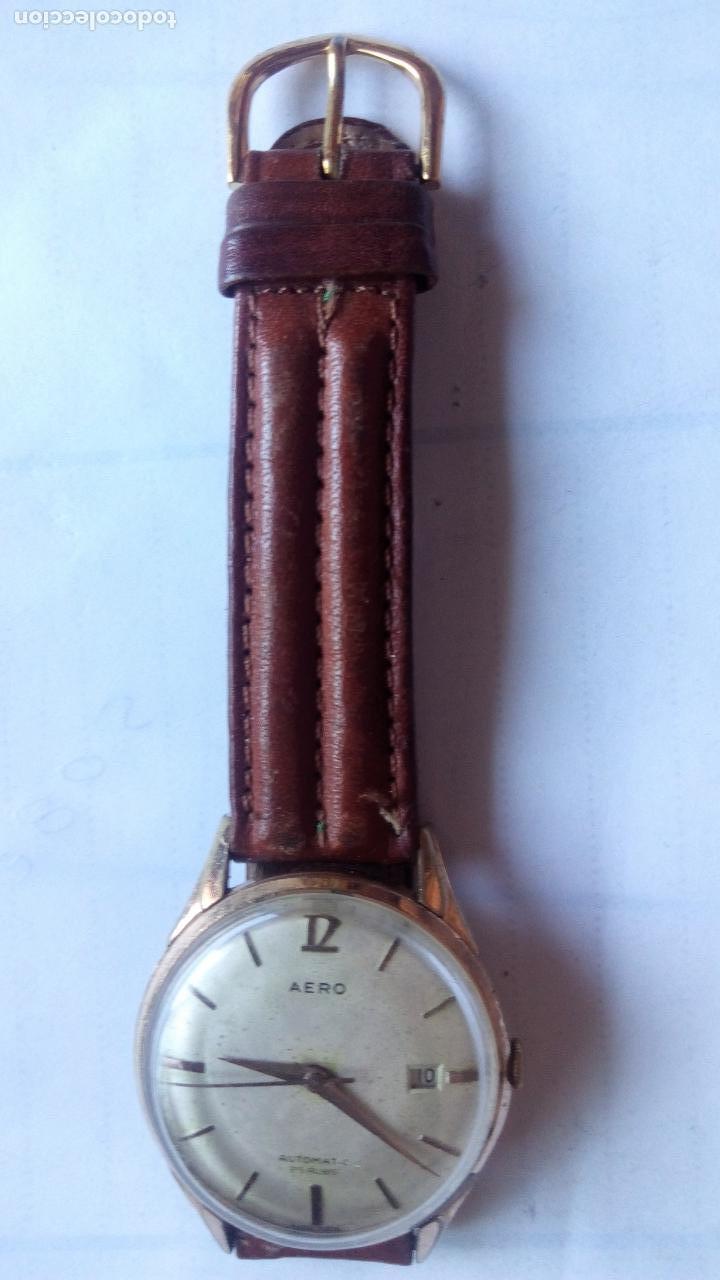 Relojes de pulsera: RELOJ CABALLERO AERO, AUTOMATIC, 25 RUBIS, FUNCIONA - Foto 2