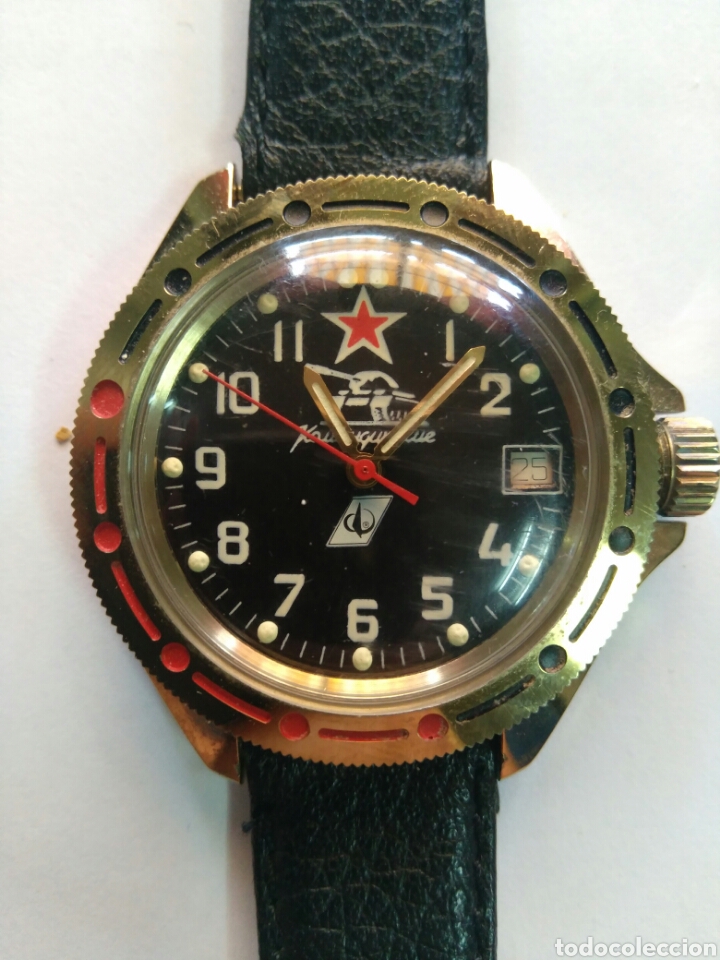 Relojes de pulsera: Reloj militar ruso modelo vostok\ bostok - Foto 2 - 100492626