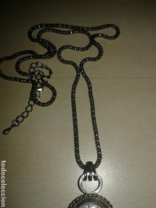 Relojes de pulsera: RELOJ DE CUELLO PLATEADO - Foto 3
