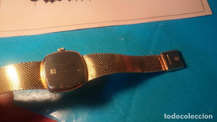 Relojes de pulsera: Botito muy botito reloj antiguo de cuerda UNISEX dorado LING para fiestas o eventos - Foto 20 - 102402227