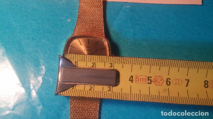 Relojes de pulsera: Botito muy botito reloj antiguo de cuerda UNISEX dorado LING para fiestas o eventos - Foto 24 - 102402227