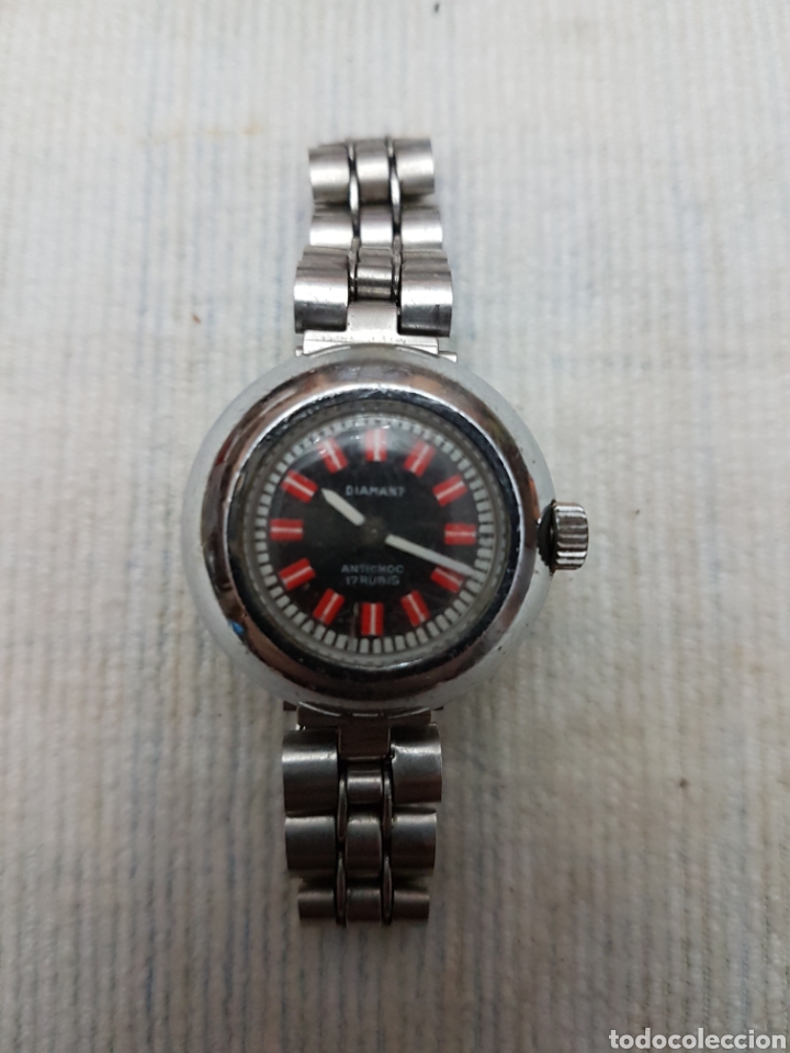Relojes de pulsera: Antiguo reloj Diamant Funciona - Foto 1