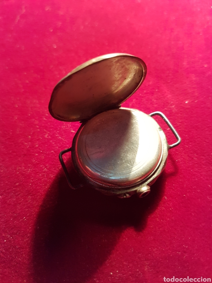 Relojes de pulsera: Antiguo reloj pulsera plata - Foto 3